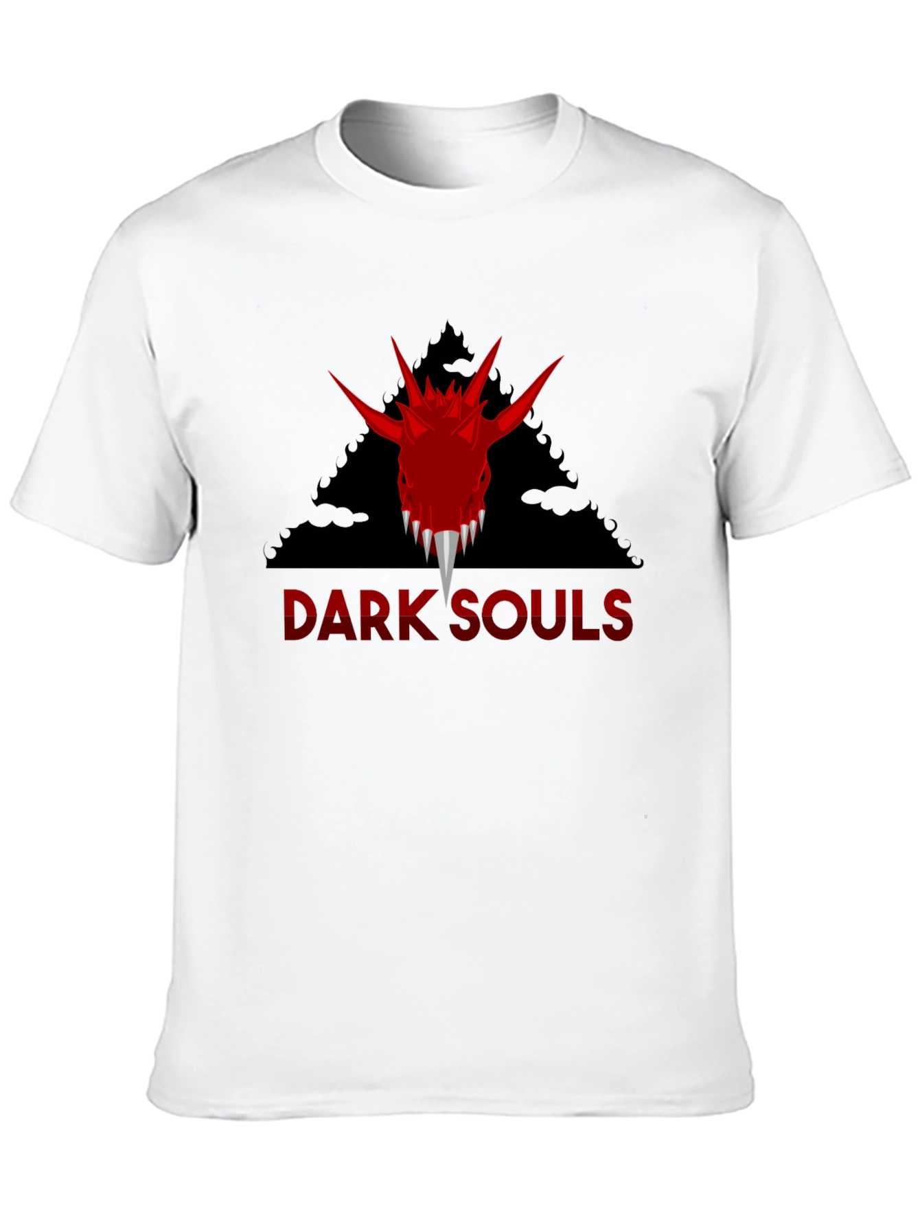 Dark Souls Graphic Tee - Dragon and Logo