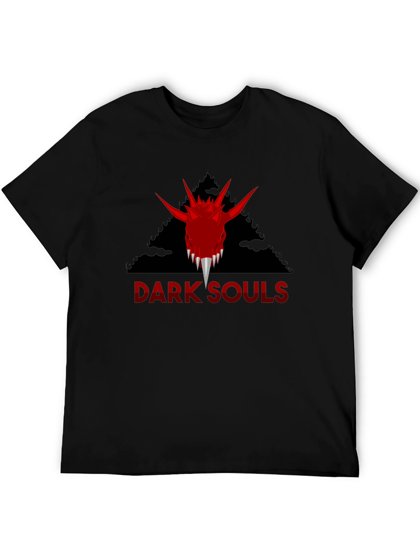 Dark Souls Graphic Tee - Dragon and Logo