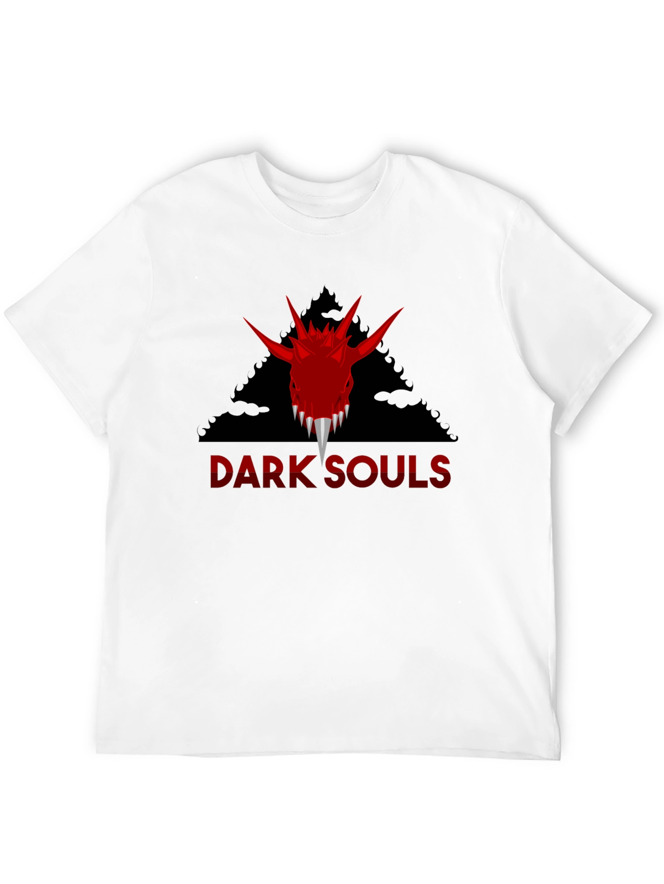 Dark Souls Graphic Tee - Dragon and Logo