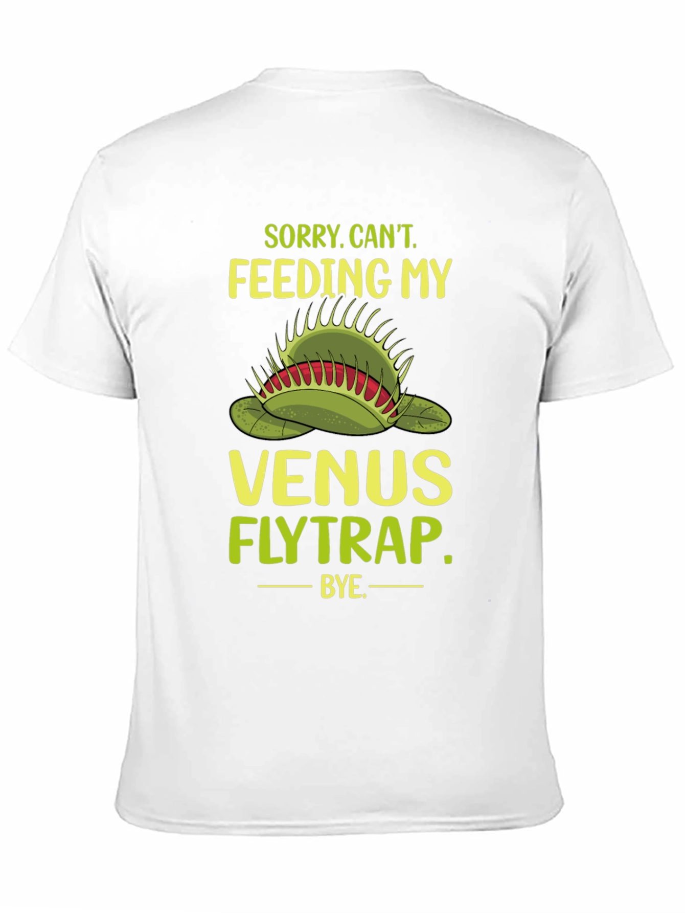 Venus Flytrap Graphic T-Shirt - Funny Plant Lover Tee