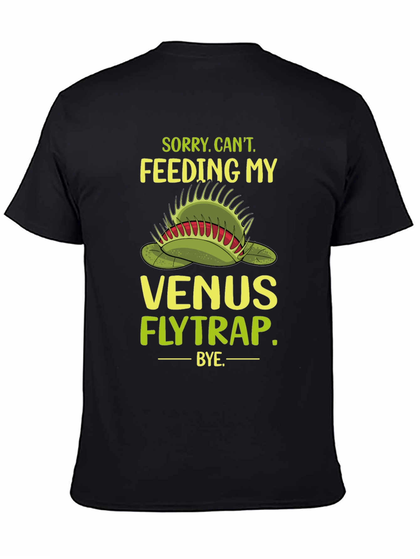 Venus Flytrap Graphic T-Shirt - Funny Plant Lover Tee