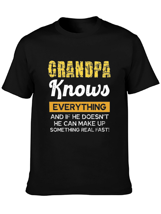Grandpa Knows T-Shirt