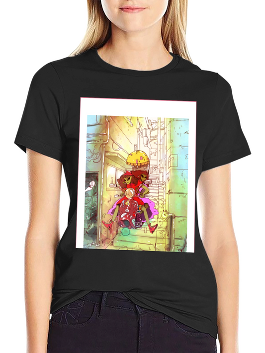 Urban Art T-Shirt - Cool Cartoon Graphic Tee