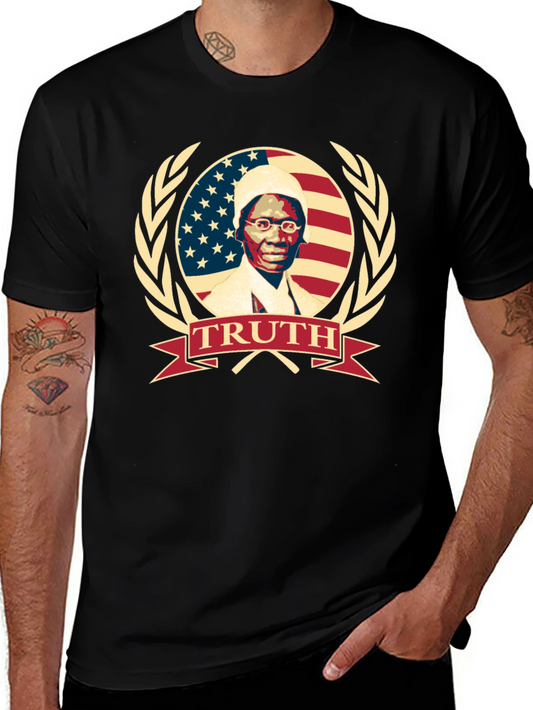 Sojourner Truth Graphic Tee - Unisex Black T-Shirt
