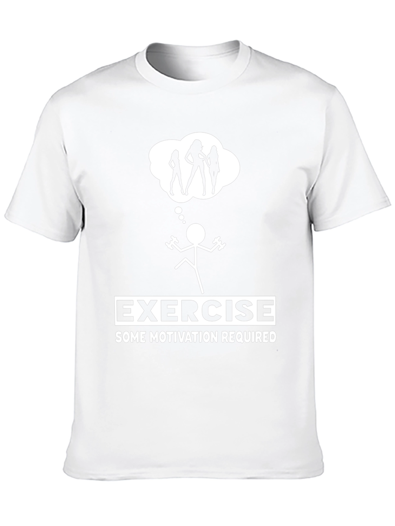 Funny Exercise Motivation Graphic T-Shirt