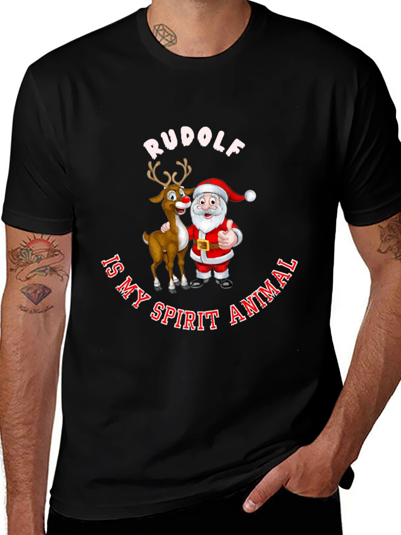 Rudolph Spirit Animal Tee