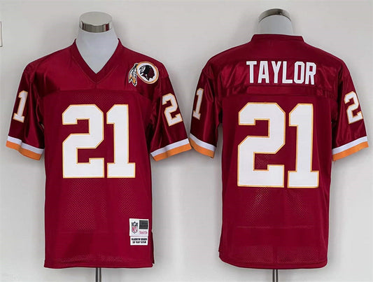 Men's Washington Redskins Sean Taylor Mitchell & Ness Burgundy Legacy Replica Jerseys