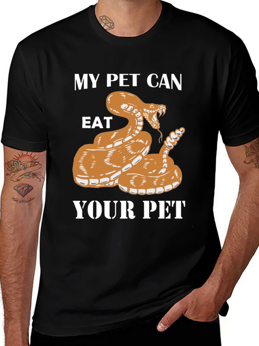 My Pet Can Eat Your Pet Snake Graphic Tee