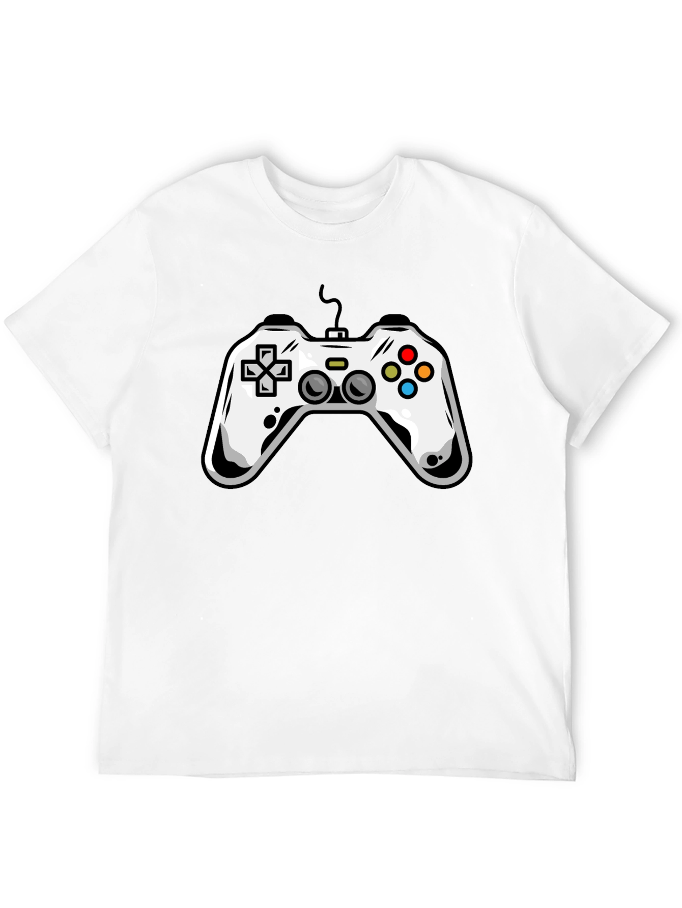 Gamer Controller Graphic Tee - Black
