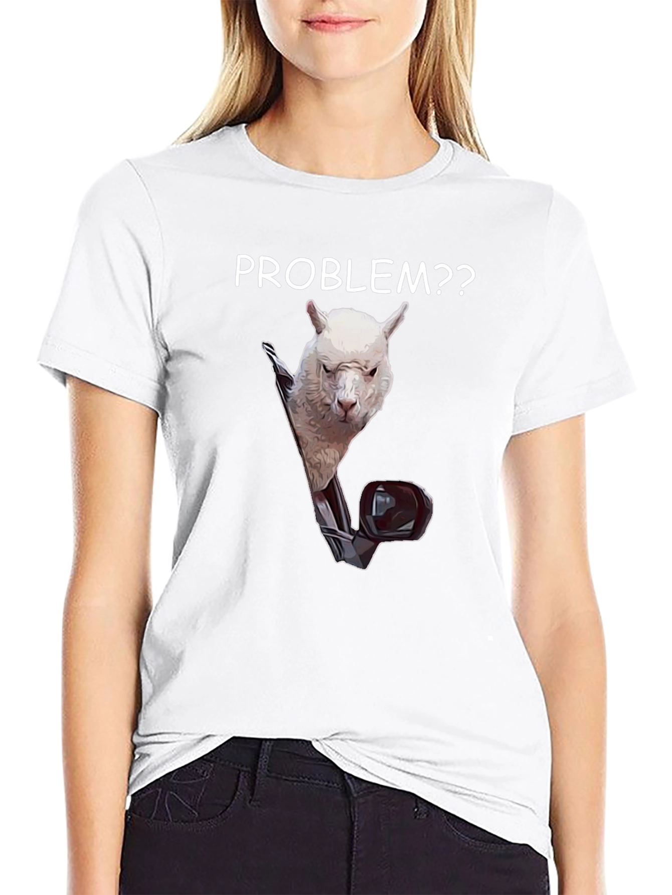 Problem Llama T-Shirt - Funny Animal Tee