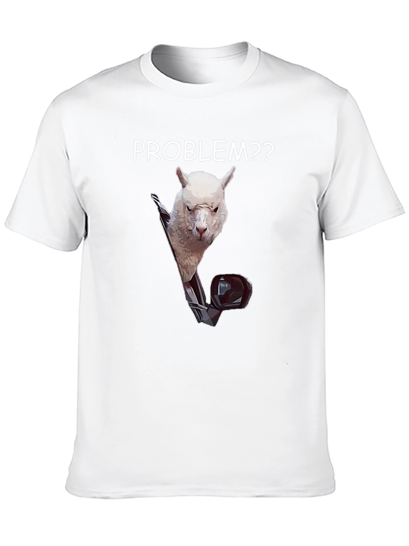 Problem Llama T-Shirt - Funny Animal Tee