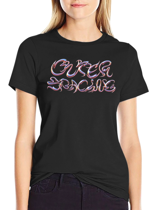 Retro Chrome Spacing Graphic Tee