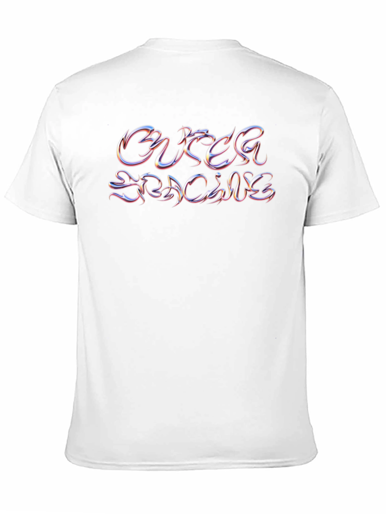 Retro Chrome Spacing Graphic Tee