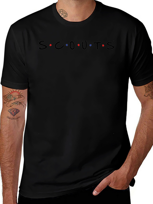 Scouts Friends Inspired Black T-Shirt