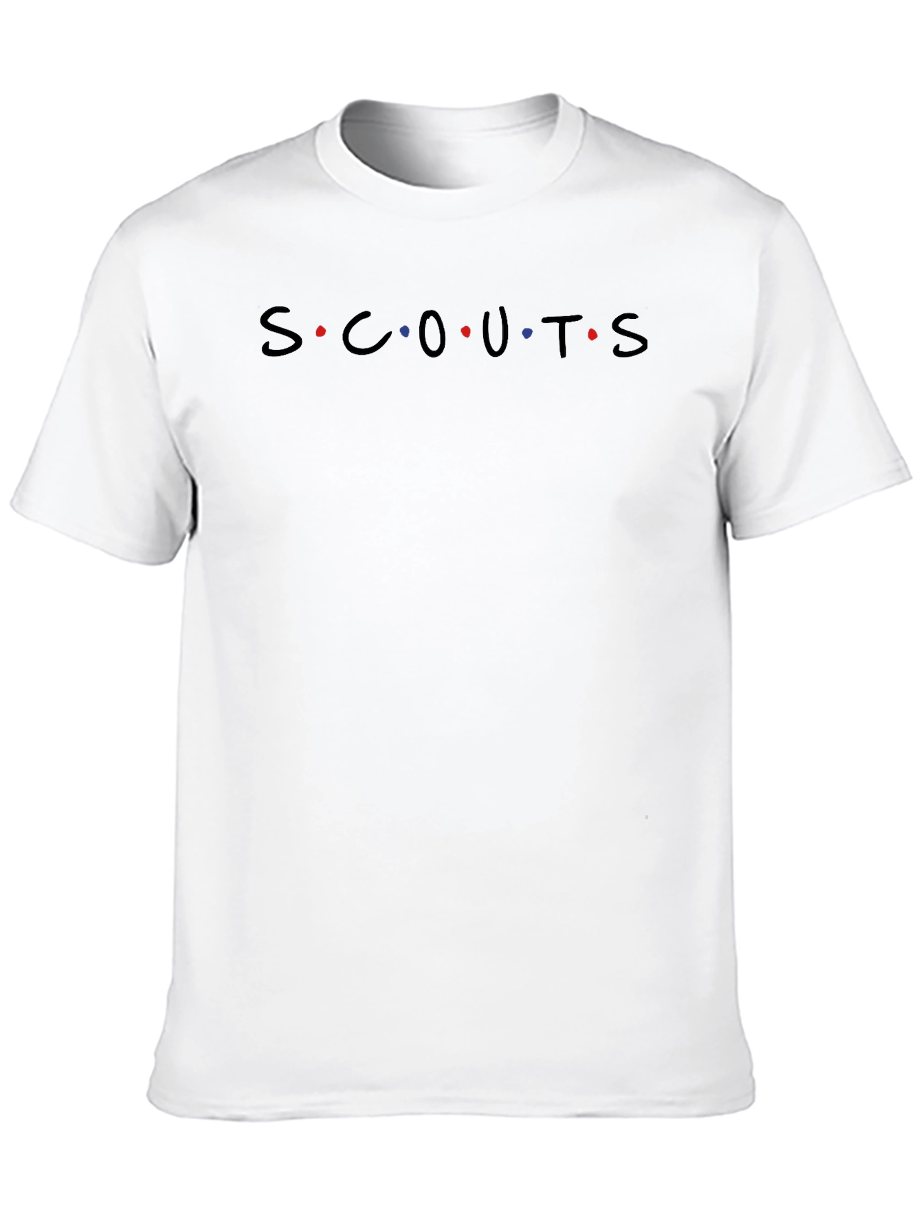 Scouts Friends Inspired Black T-Shirt