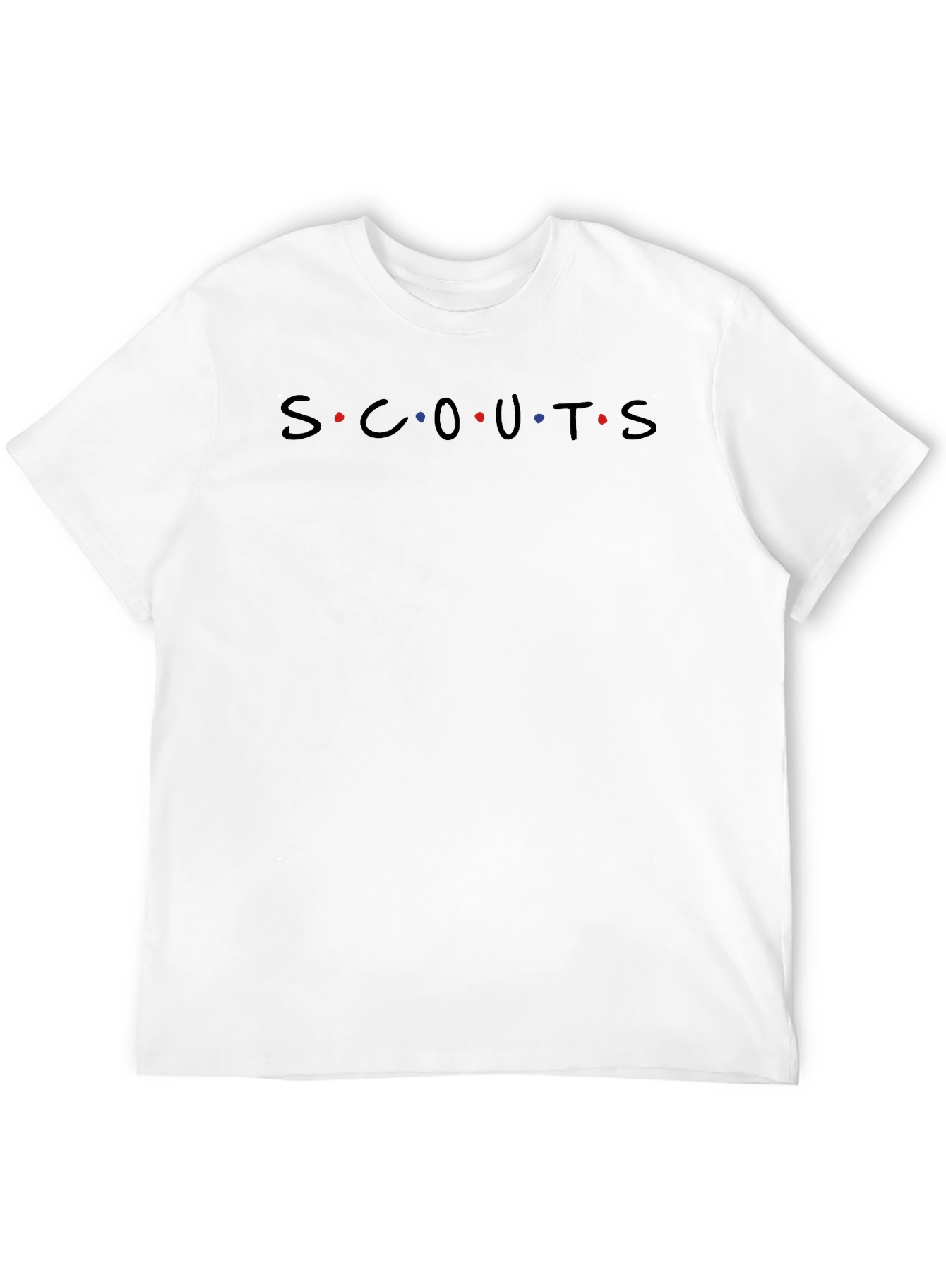 Scouts Friends Inspired Black T-Shirt