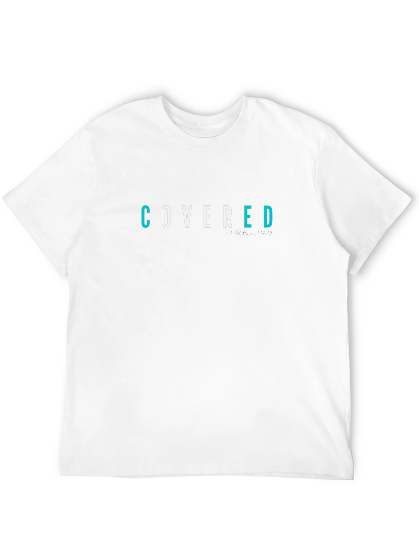 Covered Graphic T-Shirt - Crew Neck Short Sleeve