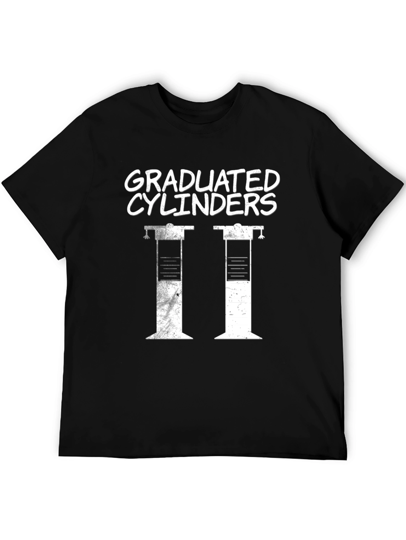 Graduated Cylinders Funny Science T-Shirt