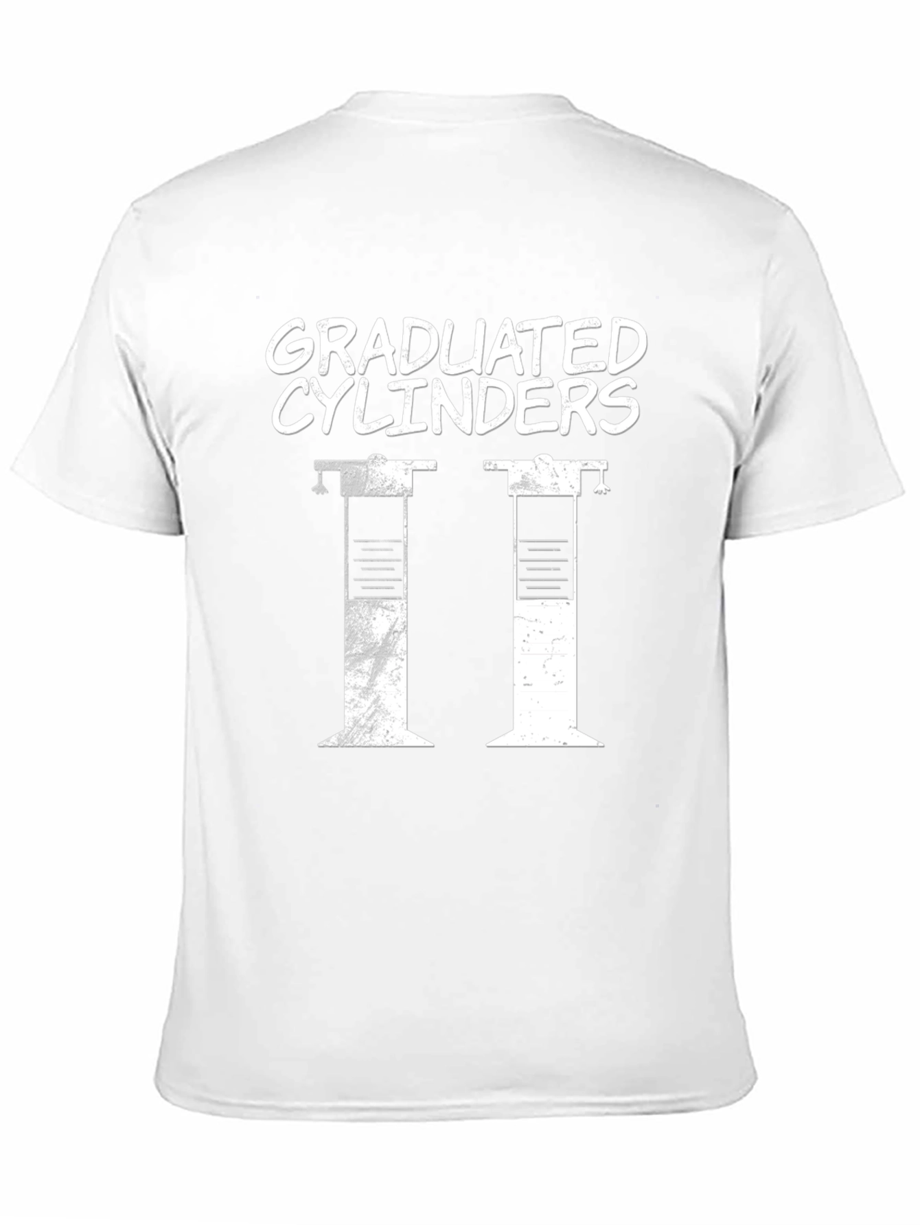 Graduated Cylinders Funny Science T-Shirt