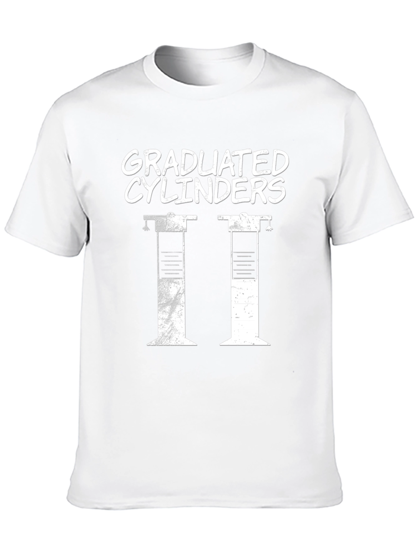 Graduated Cylinders Funny Science T-Shirt