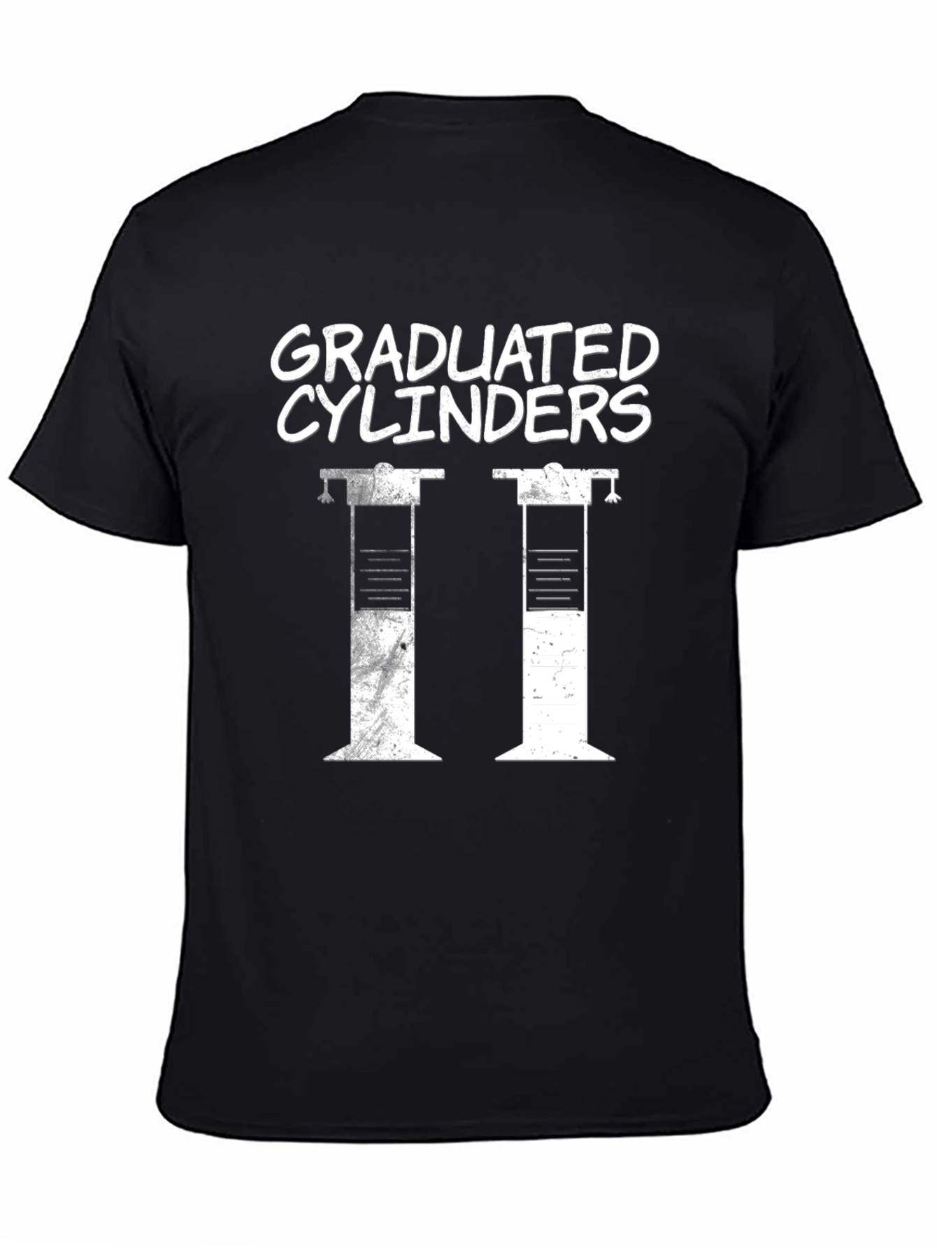 Graduated Cylinders Funny Science T-Shirt