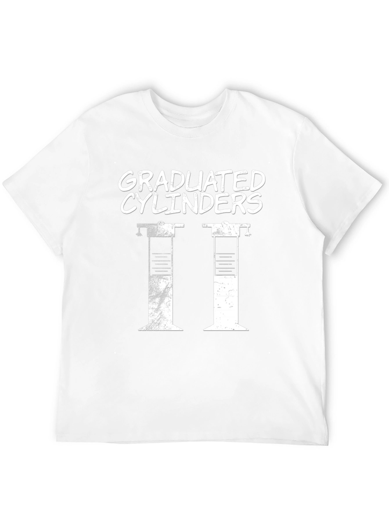 Graduated Cylinders Funny Science T-Shirt