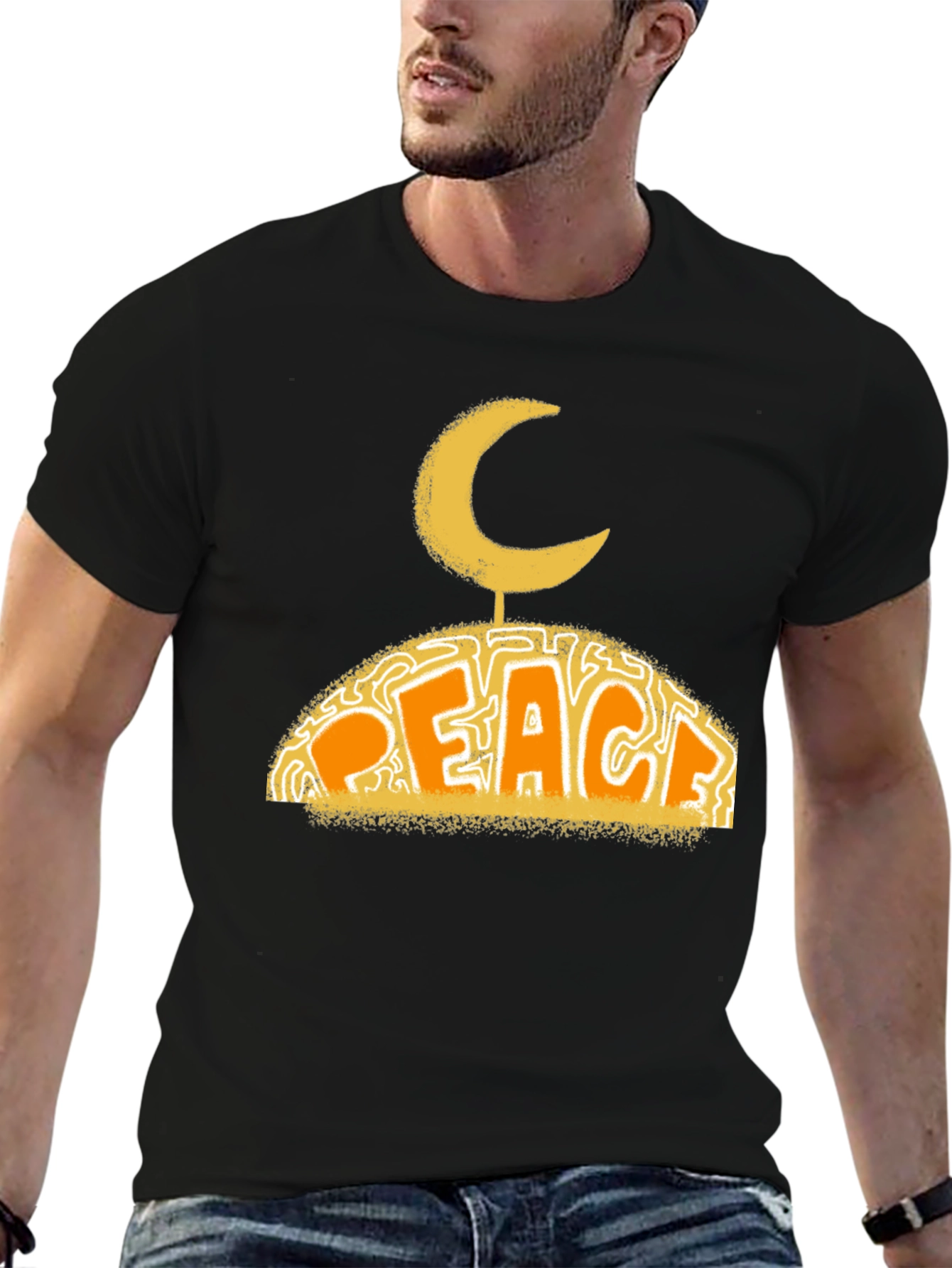 Peace Mosque Graphic T-Shirt