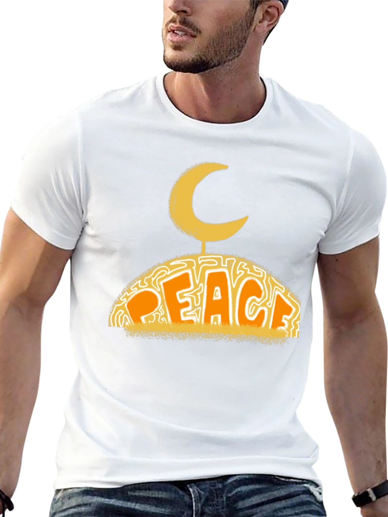 Peace Mosque Graphic T-Shirt