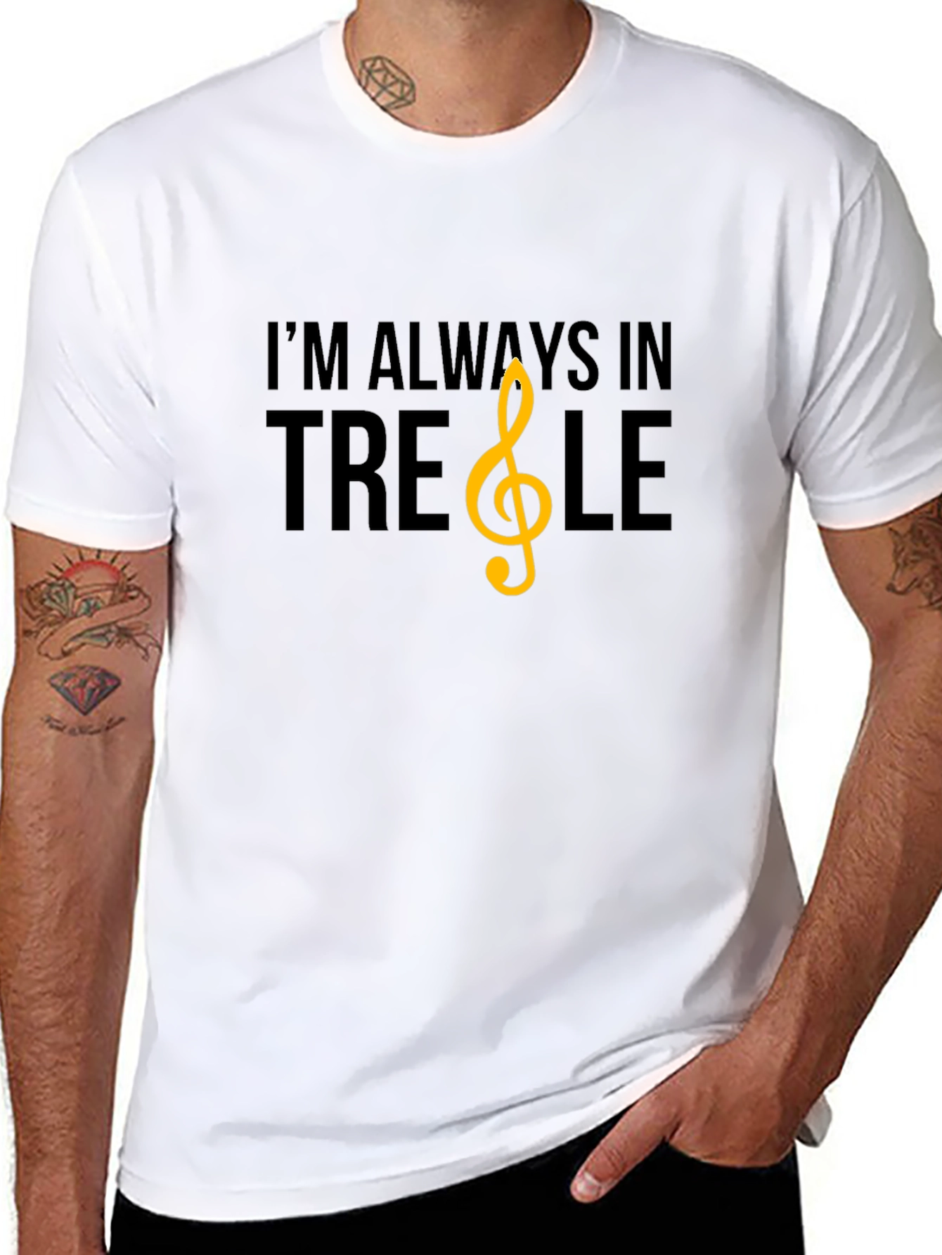 Treble Clef Music T-Shirt