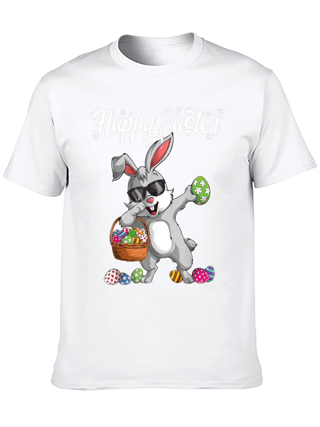Happy Easter Bunny Graphic T-Shirt