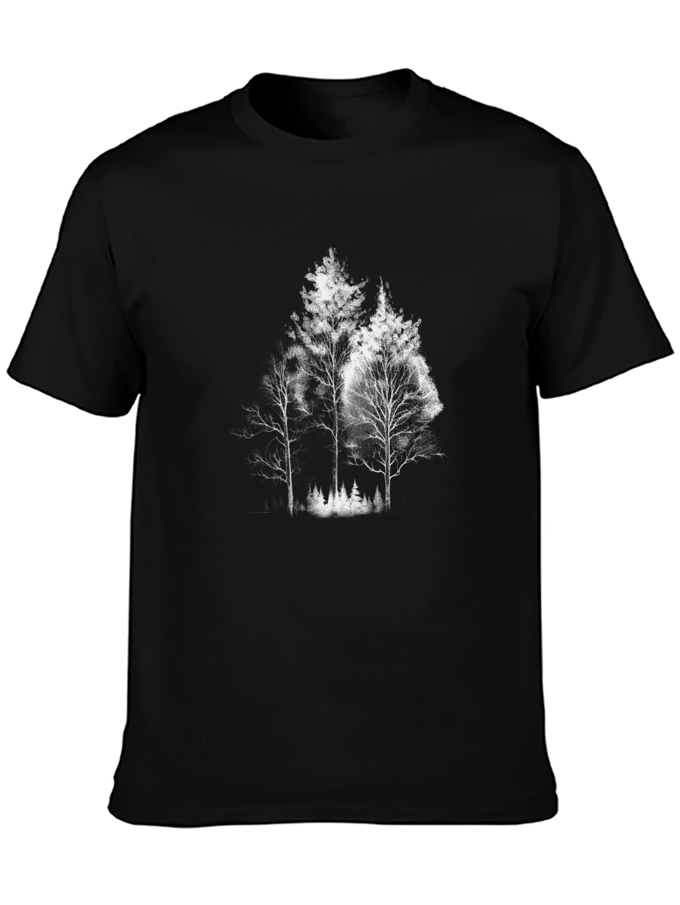 Dark Forest Graphic Tee - Unisex Cotton T-Shirt