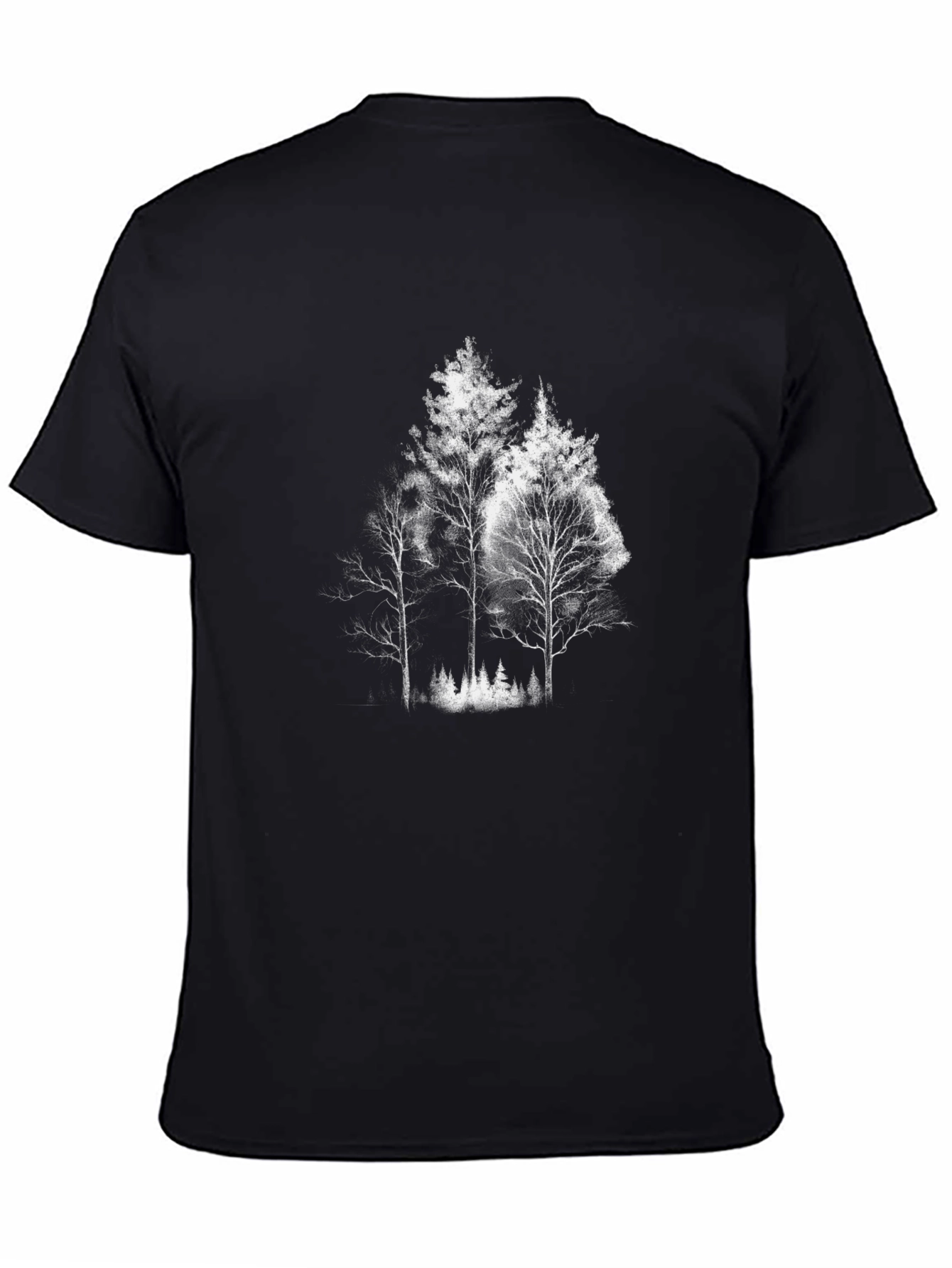 Dark Forest Graphic Tee - Unisex Cotton T-Shirt