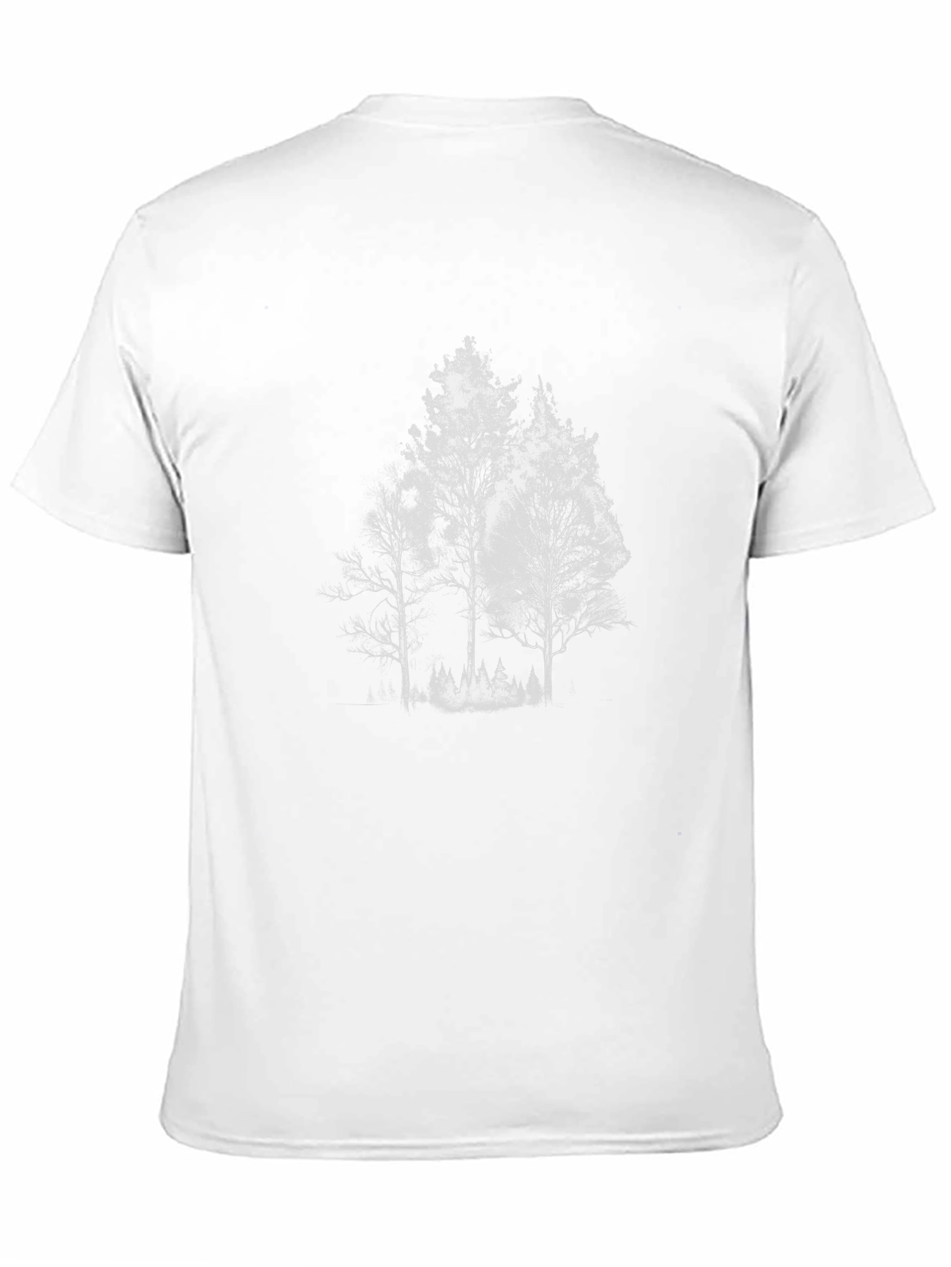 Dark Forest Graphic Tee - Unisex Cotton T-Shirt