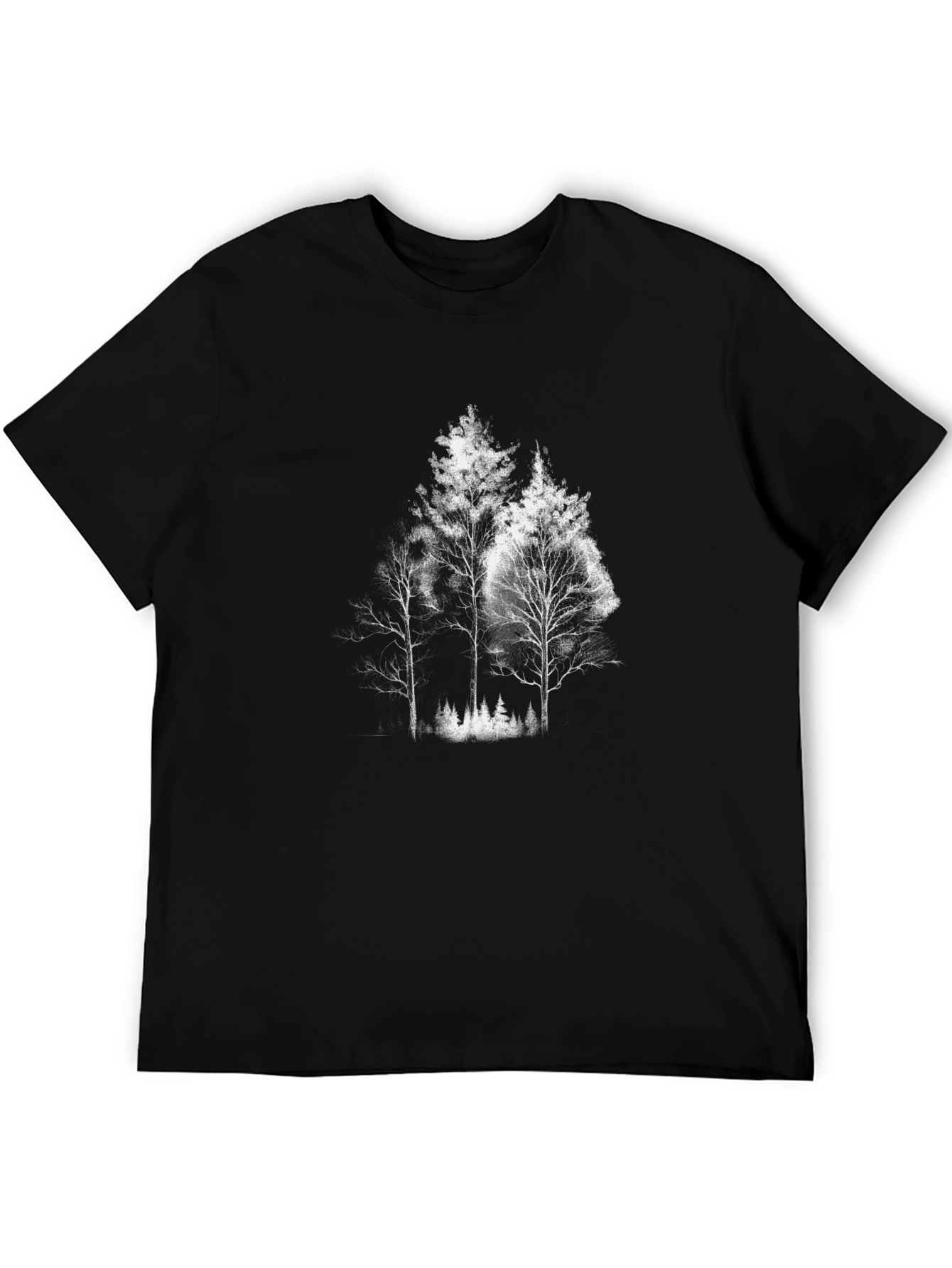Dark Forest Graphic Tee - Unisex Cotton T-Shirt
