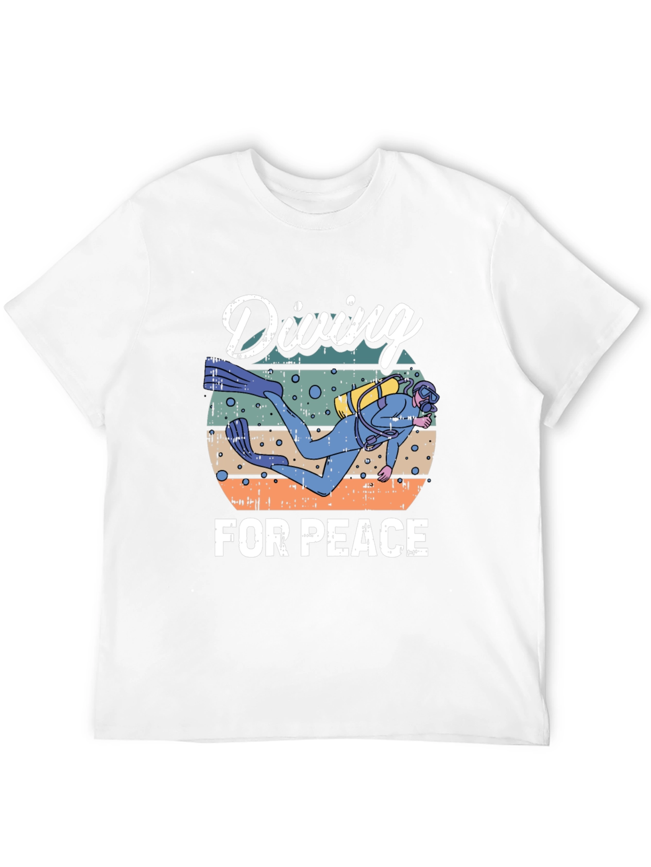 Diving for Peace Graphic T-Shirt