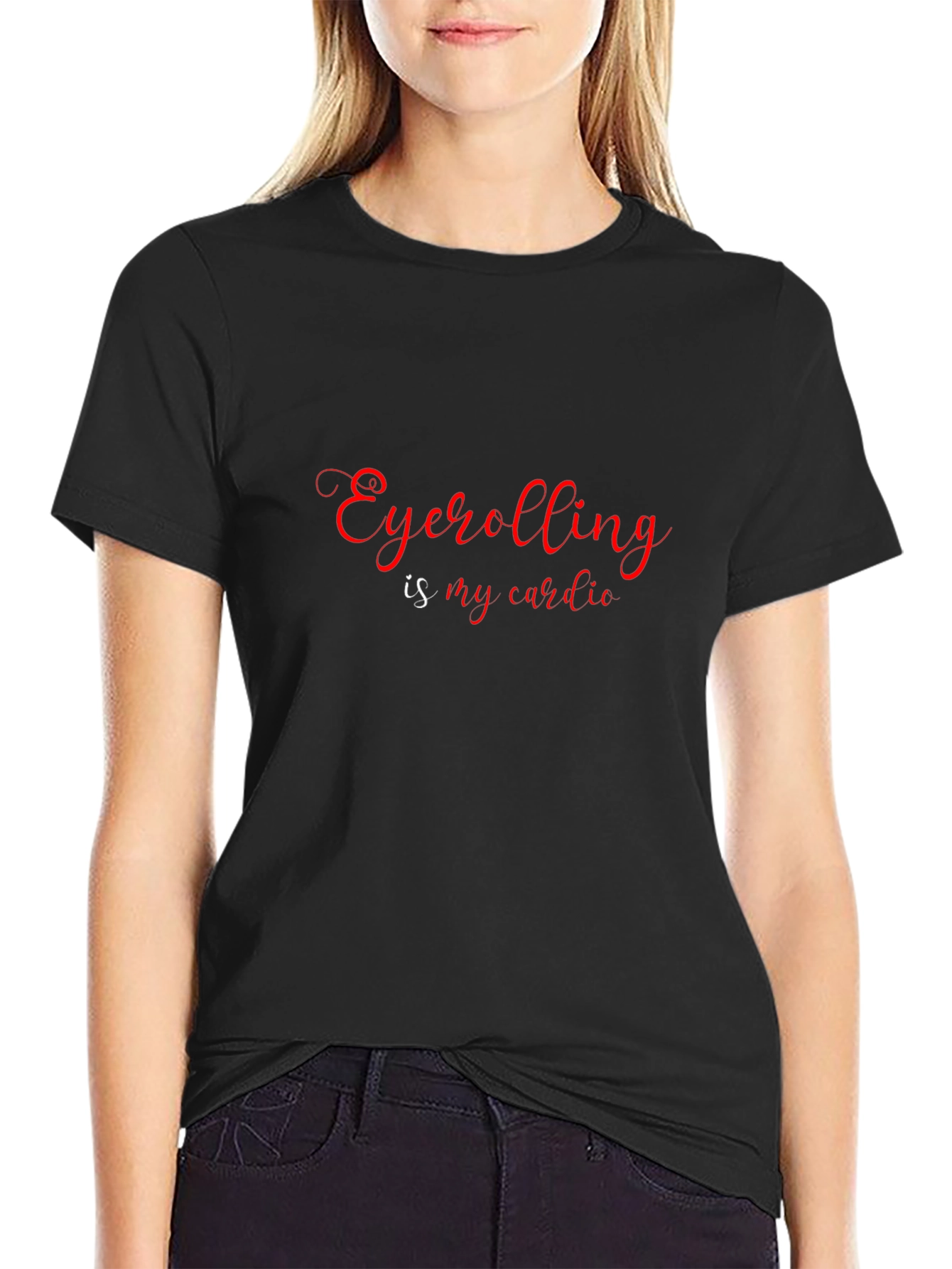 Eyeballing is My Cardio Graphic Tee