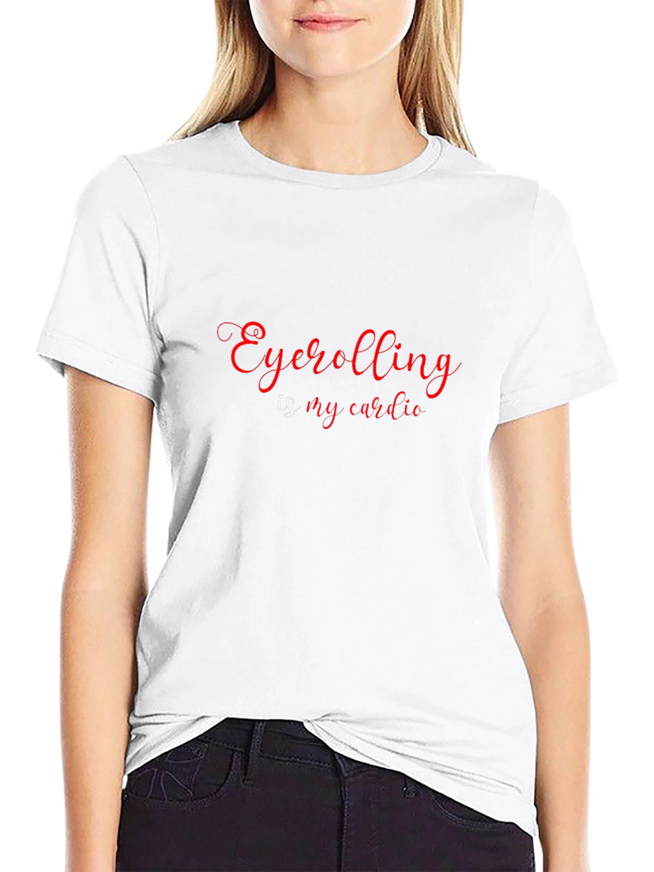 Eyeballing is My Cardio Graphic Tee