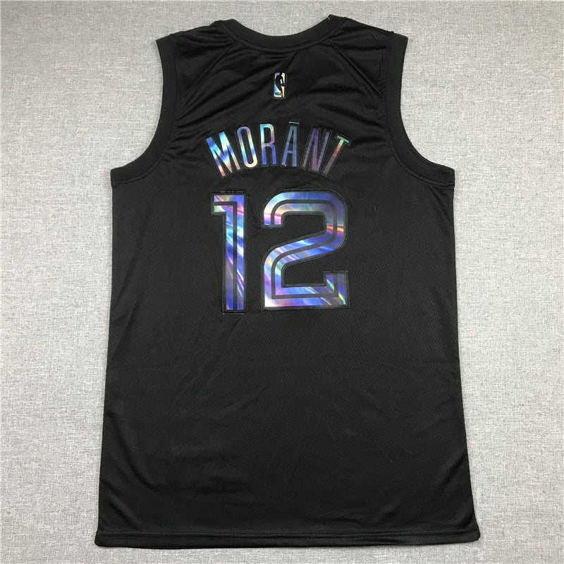 Men's Memphis Grizzlies Ja Morant #12 Black Swingman Fashion Jerseys