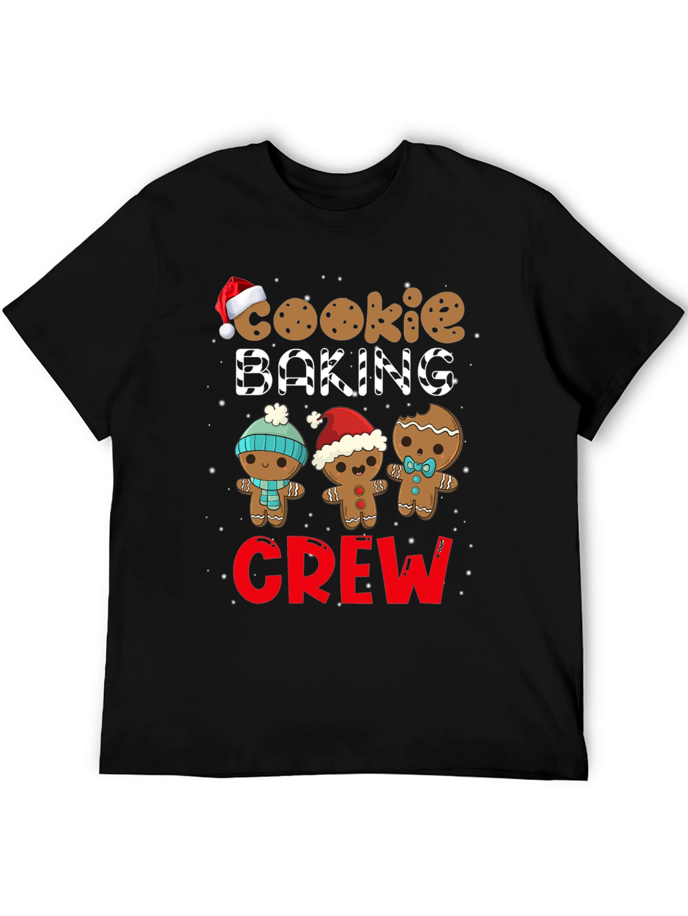 Cookie Baking Crew Holiday T-Shirt