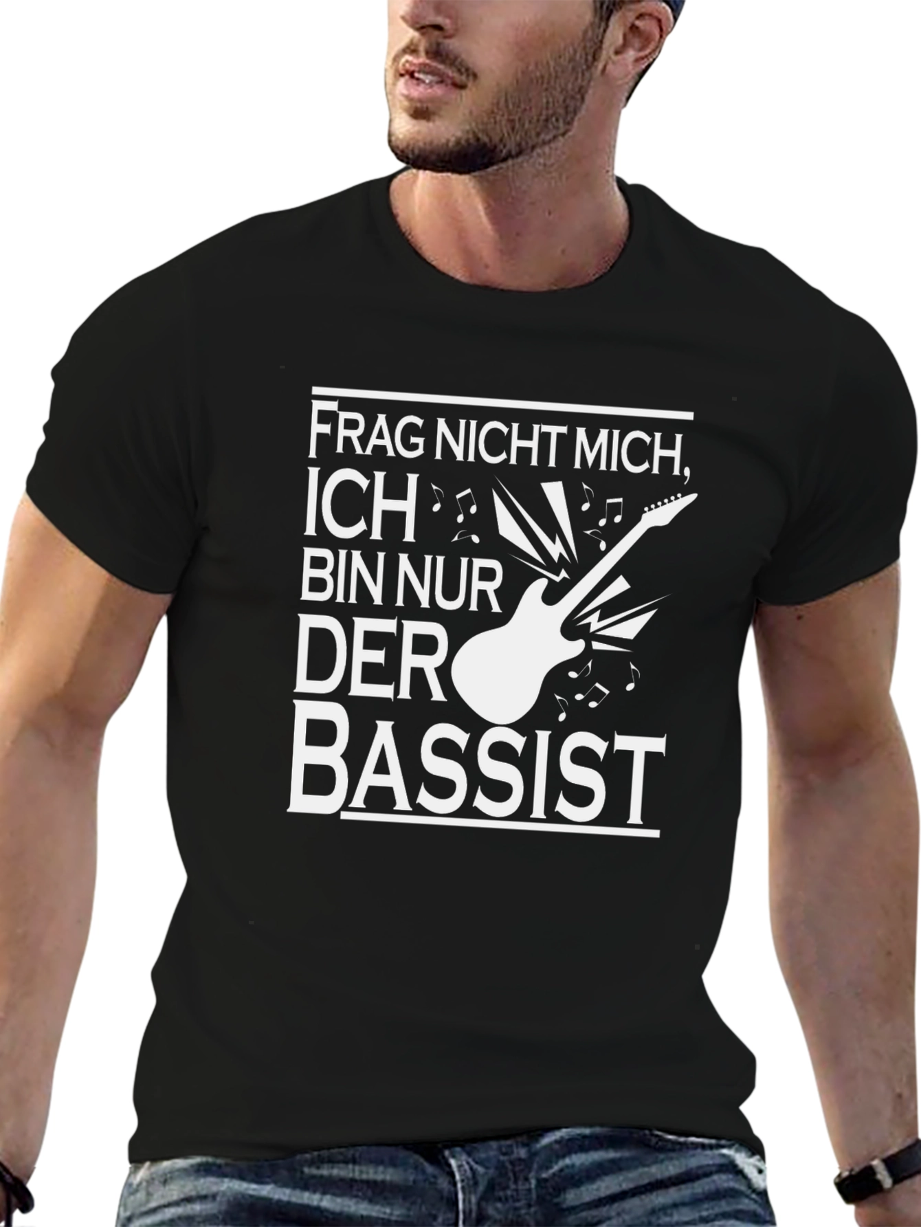 Bass Guitarist T-Shirt - Funny Musician Tee