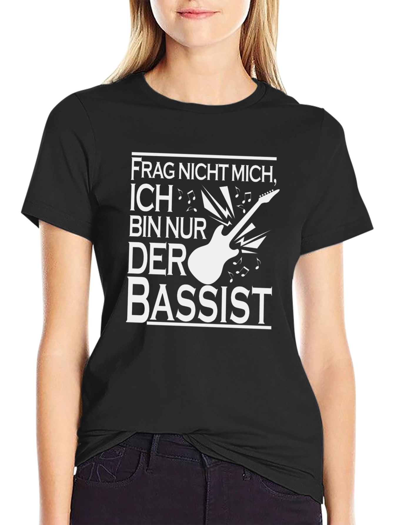 Bass Guitarist T-Shirt - Funny Musician Tee