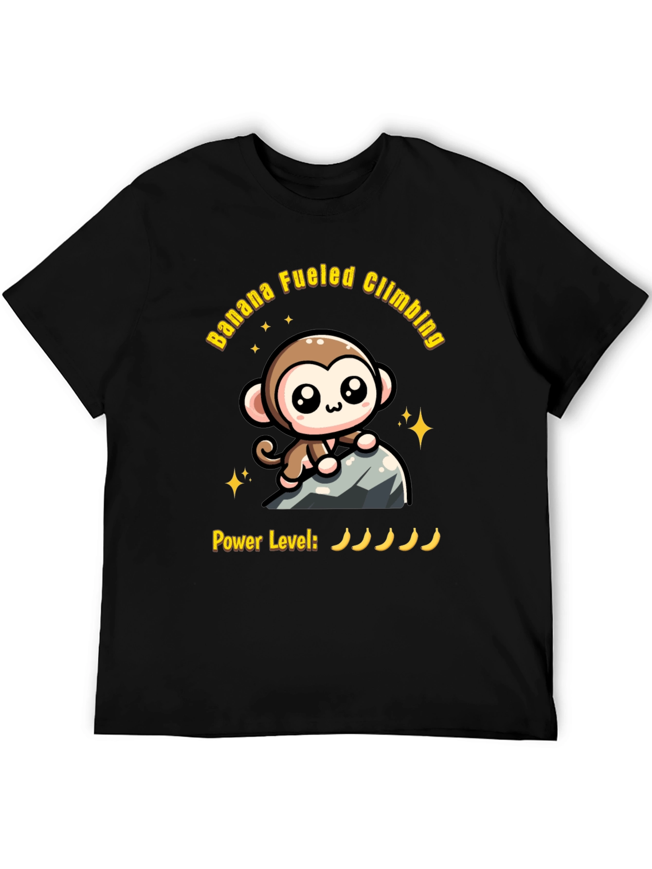 Banana Fueled Climbing Monkey T-Shirt