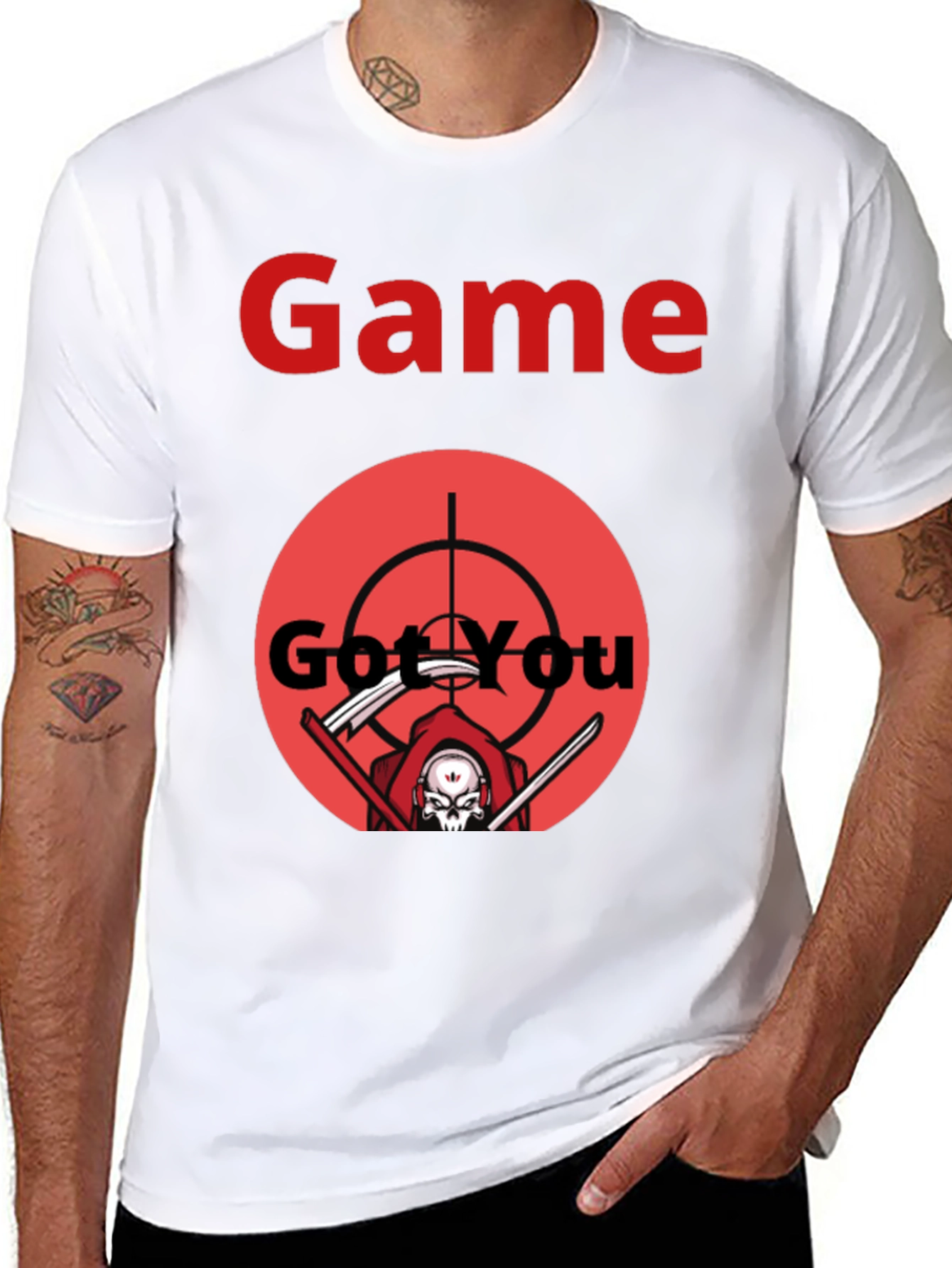 Game Got You T-Shirt Black Graphic Tee