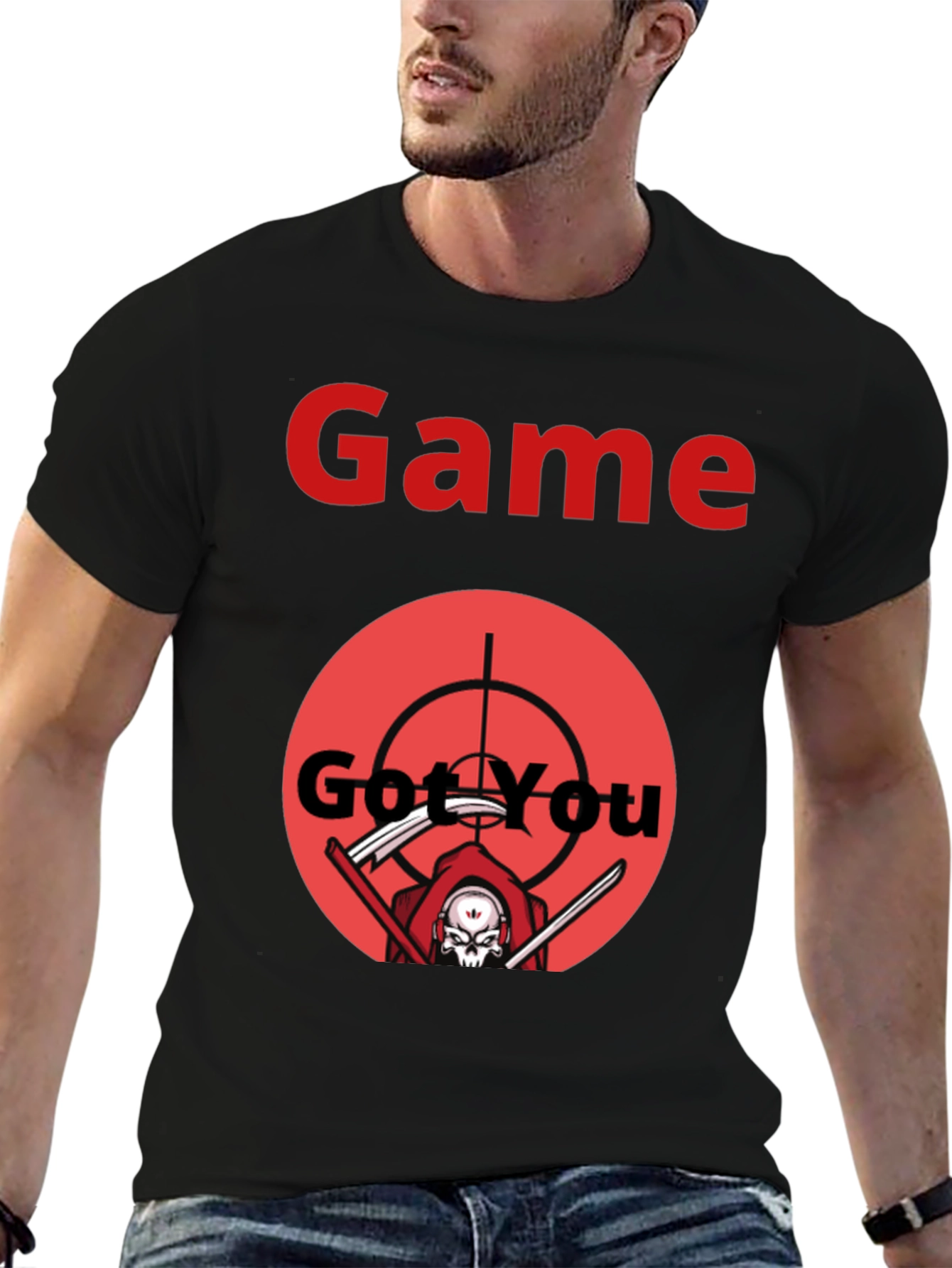 Game Got You T-Shirt Black Graphic Tee
