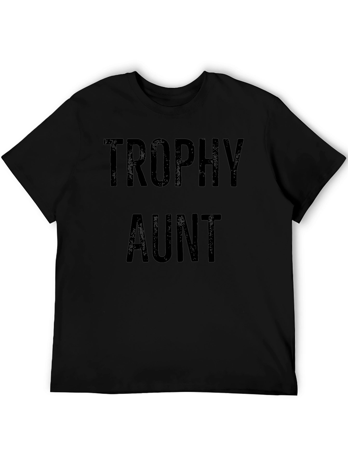 Trophy Aunt Graphic T-Shirt - Black