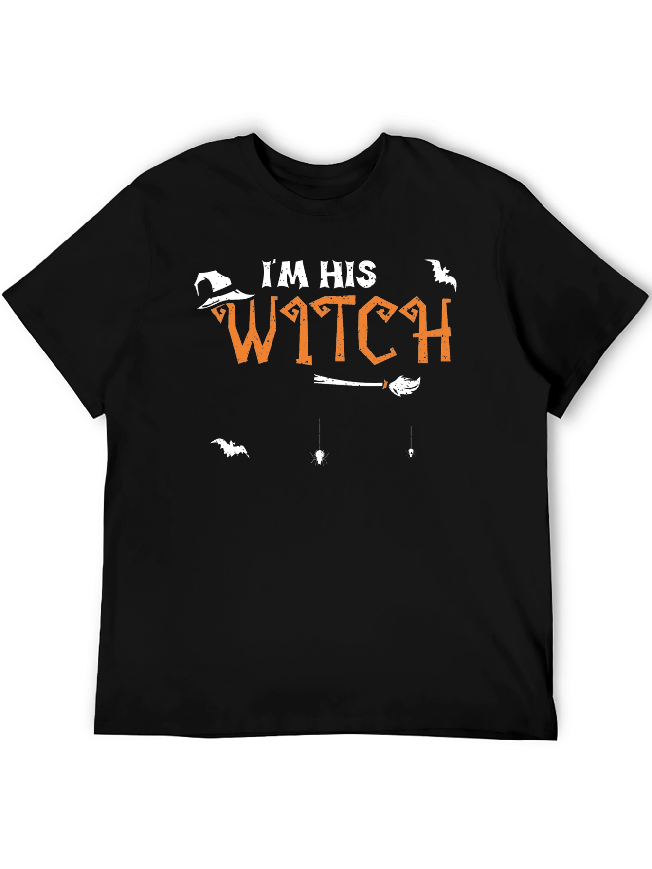 Im His Witch Graphic Halloween T-Shirt