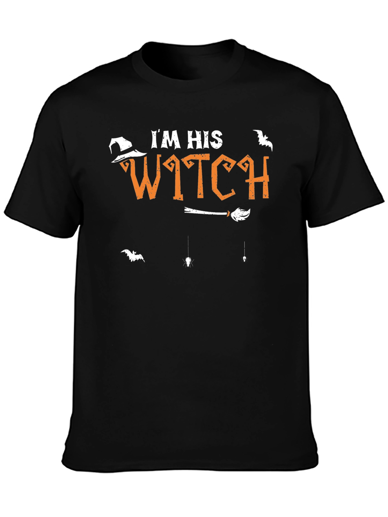 Im His Witch Graphic Halloween T-Shirt