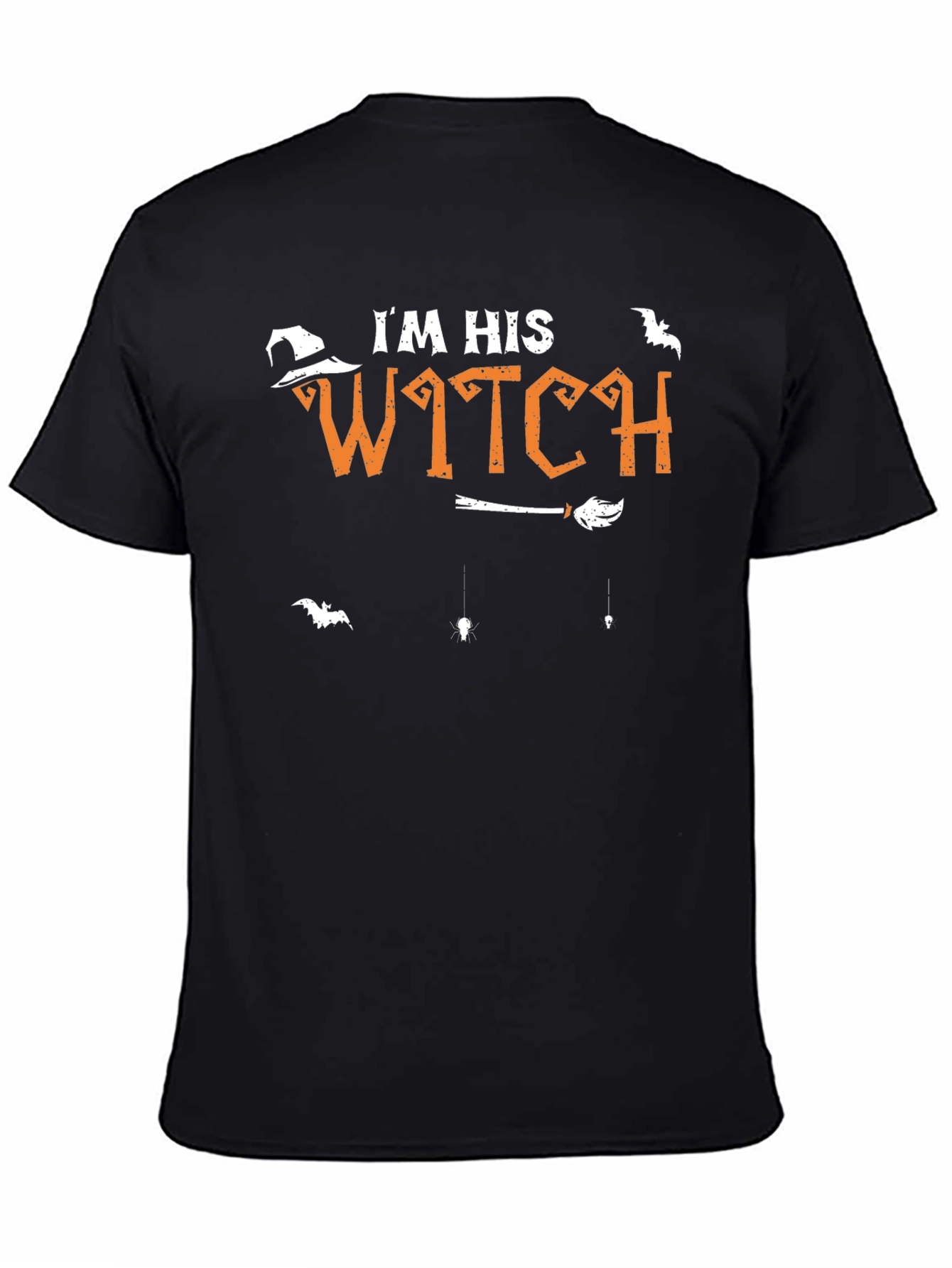 Im His Witch Graphic Halloween T-Shirt