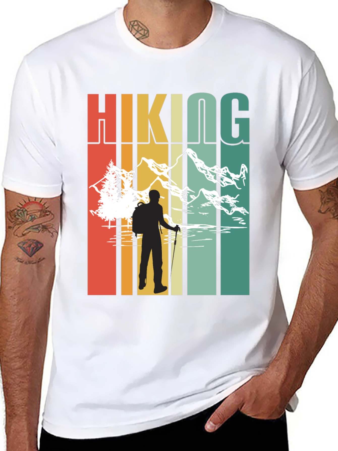 Hiking Adventure Black T-Shirt