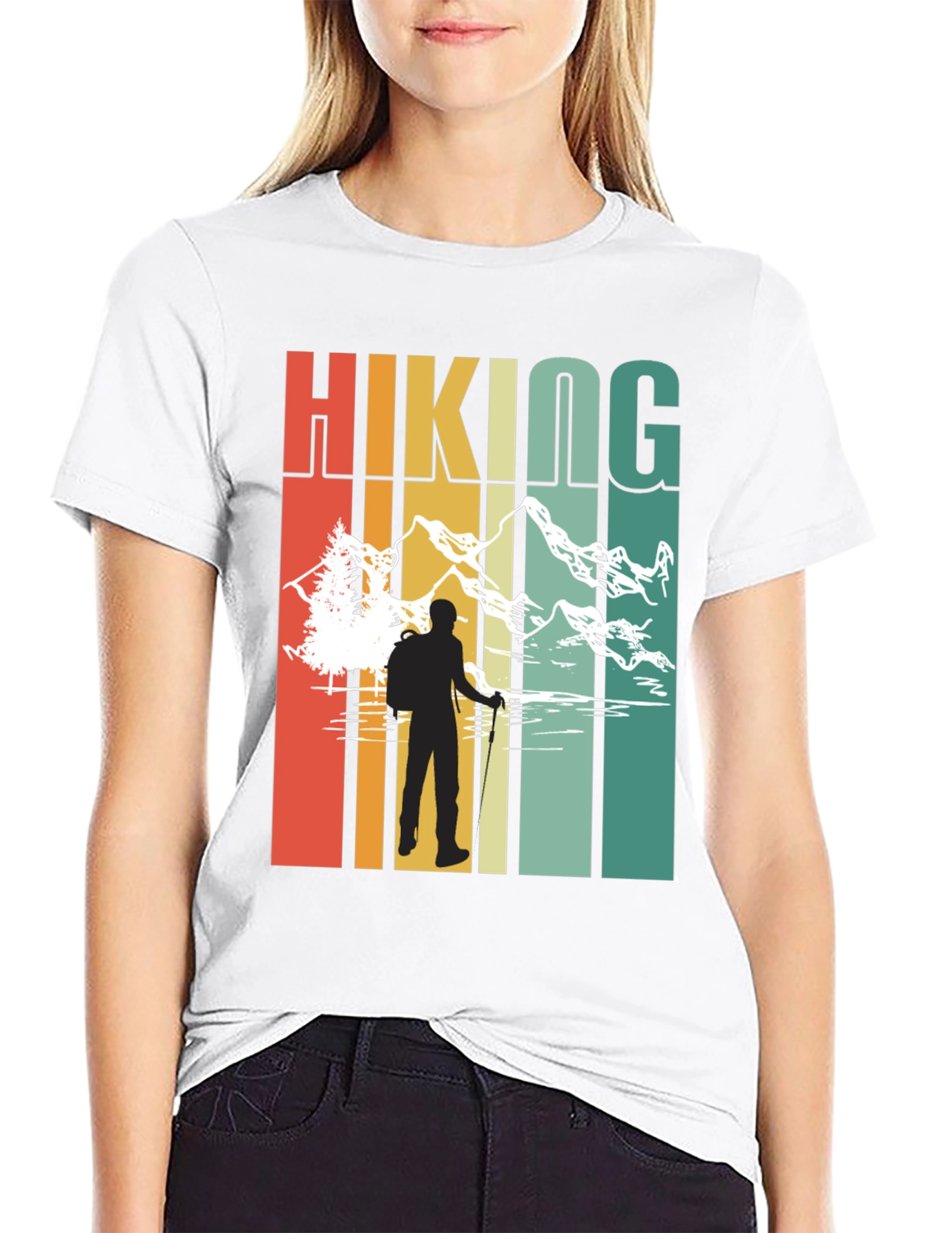 Hiking Adventure Black T-Shirt